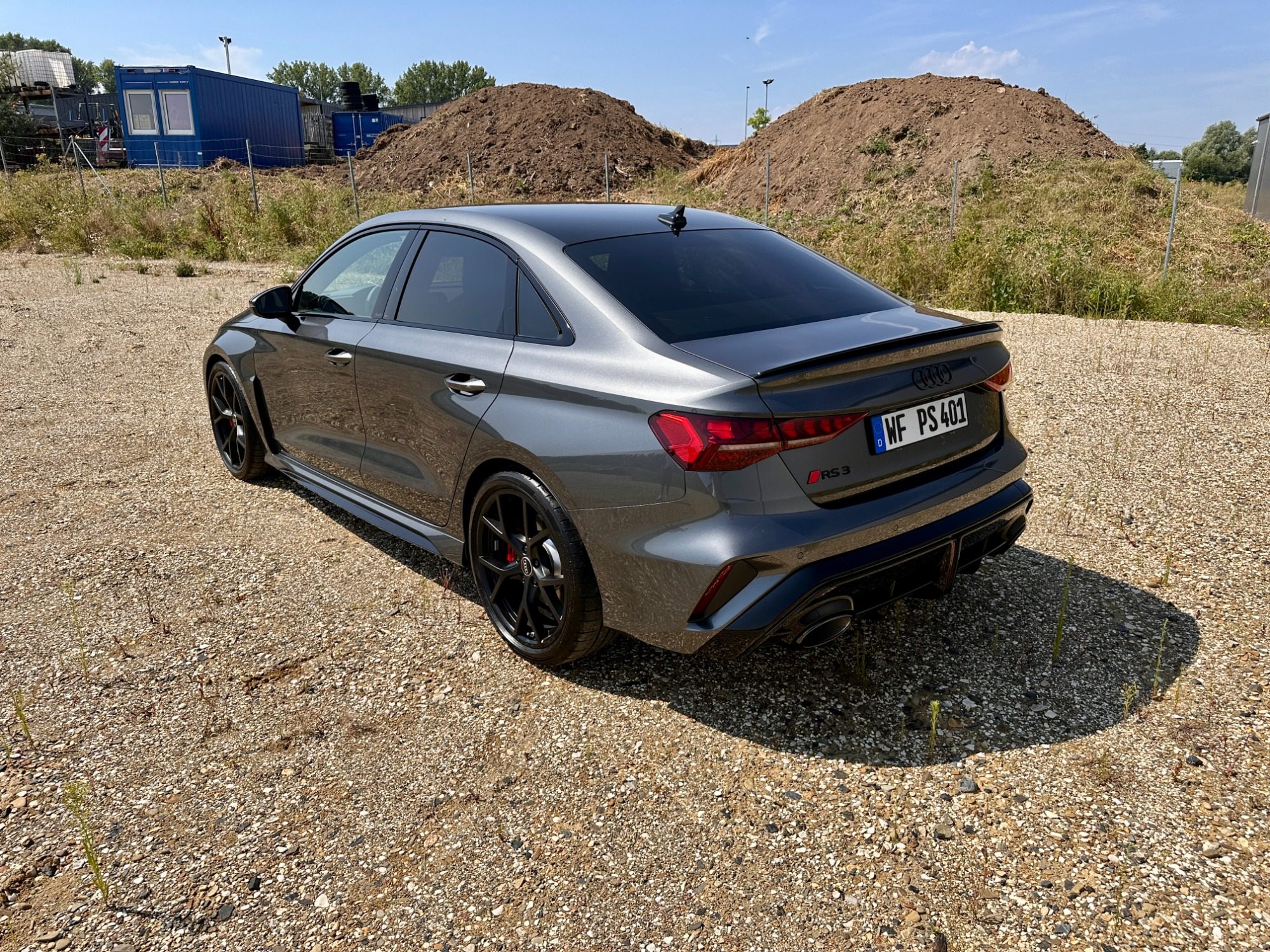 Audi RS3 – Heckansicht · RS3