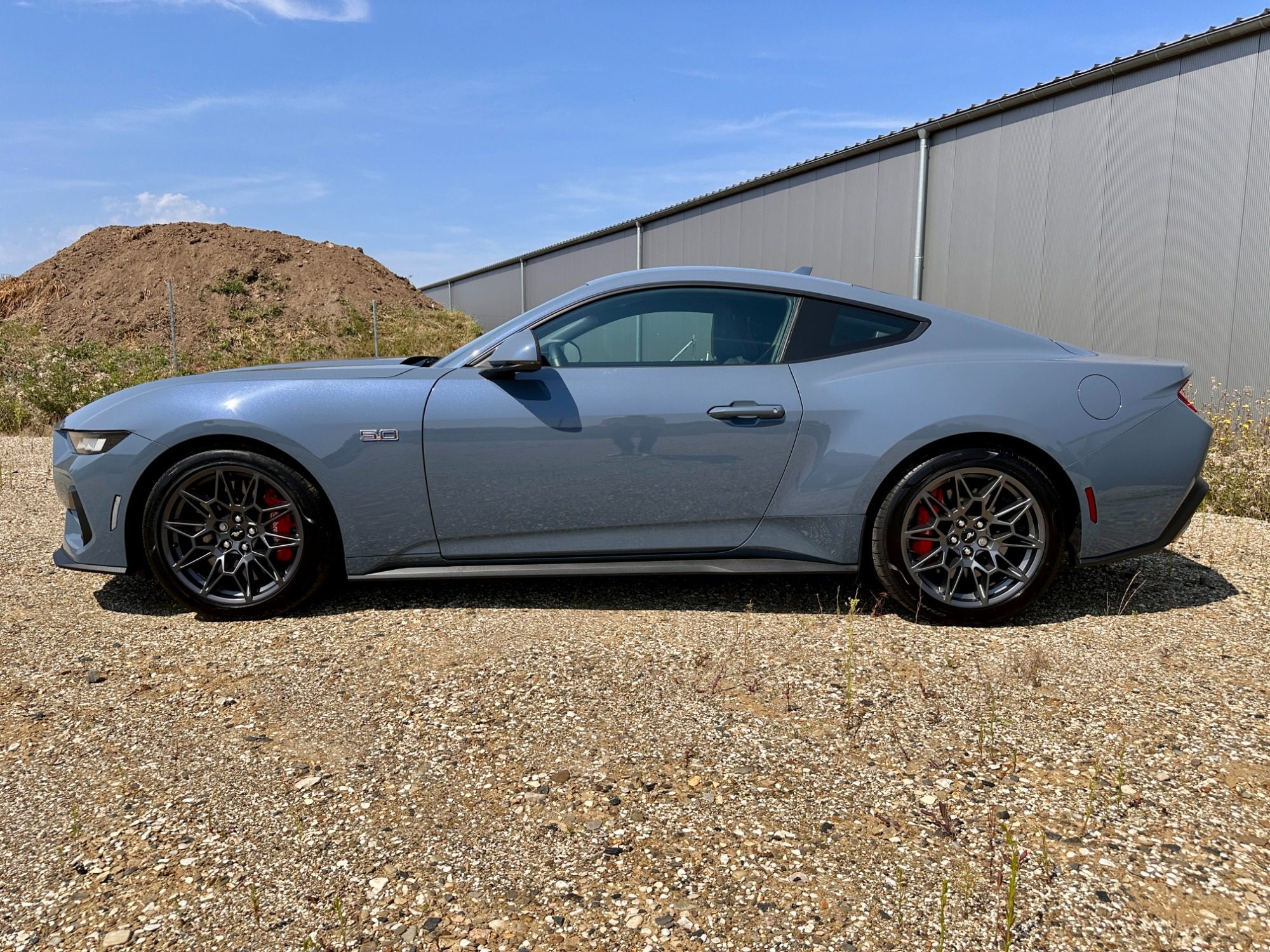 Mustang GT – Seitenlinie · 5.0 V8