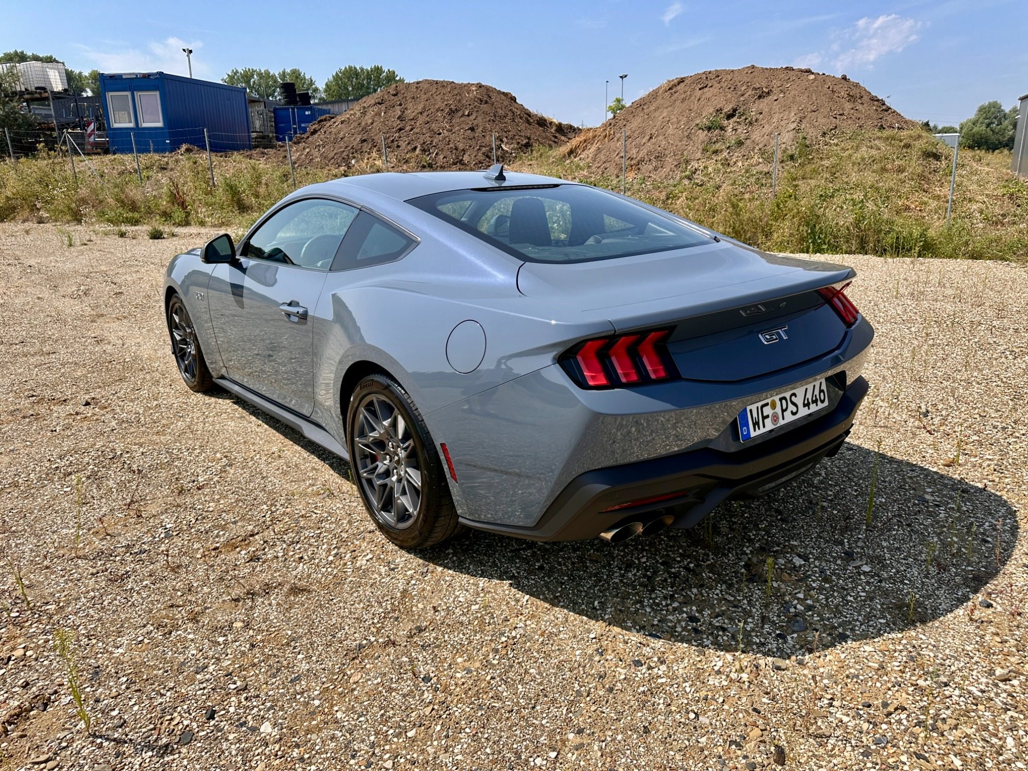 Mustang GT – Heckansicht · GT
